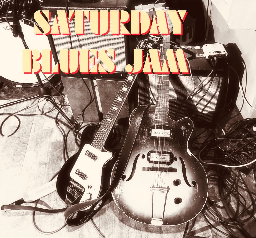 Saturday Blues Jam at Stampen